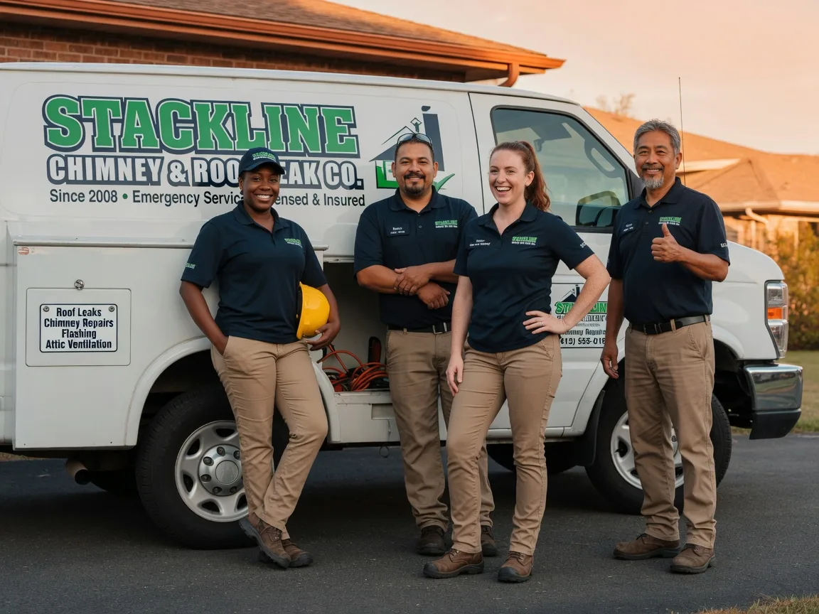 Chimney flashing repair company in Strawberry, AR